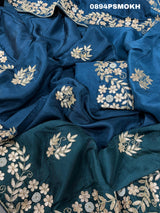 KcPc Designer Lalita Upada Tye Dye Handwork Gotapatti Saree AMT Morkanti