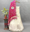 Tissue Gotapatti Lehenga With Bandhani Gotapatti Work Dupatta