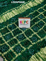 Gharchola Bandhani sytle saree in gaji sllk saree