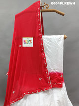 By Upada Chinon Lehenga With Traditional wear