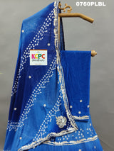 KcPc New Chinon Double Shade Bandhani Gota patti work LehengaRAJ