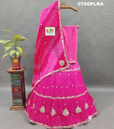 KcPc New Chinon Double Shade Bandhani Gotapatti work Lehenga RAJ