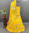 KcPc Pure Chinon Double Shade Bandhani Gotapatti work Lehenga RAJ