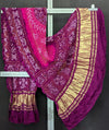 KcPc New Beautiful Pure Gaji Silk Bandhani DupattaADL