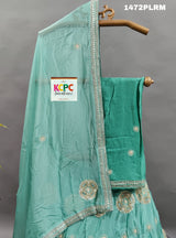 KcPc H O Silk Double Shade Heavy Zardoji Gotapatti Work LehengaMAD