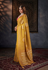 Kcpc New Beautiful Cotton Silk Plastic Mirror Work Saree