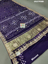 KcPc New pure Modal silk bandhani ekdana bandhej heavy gotapatti work sareeAMT