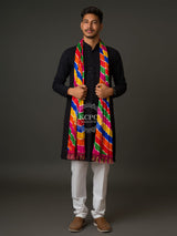 KcPc Styles Chinon Colorful Mens DupattaRAY