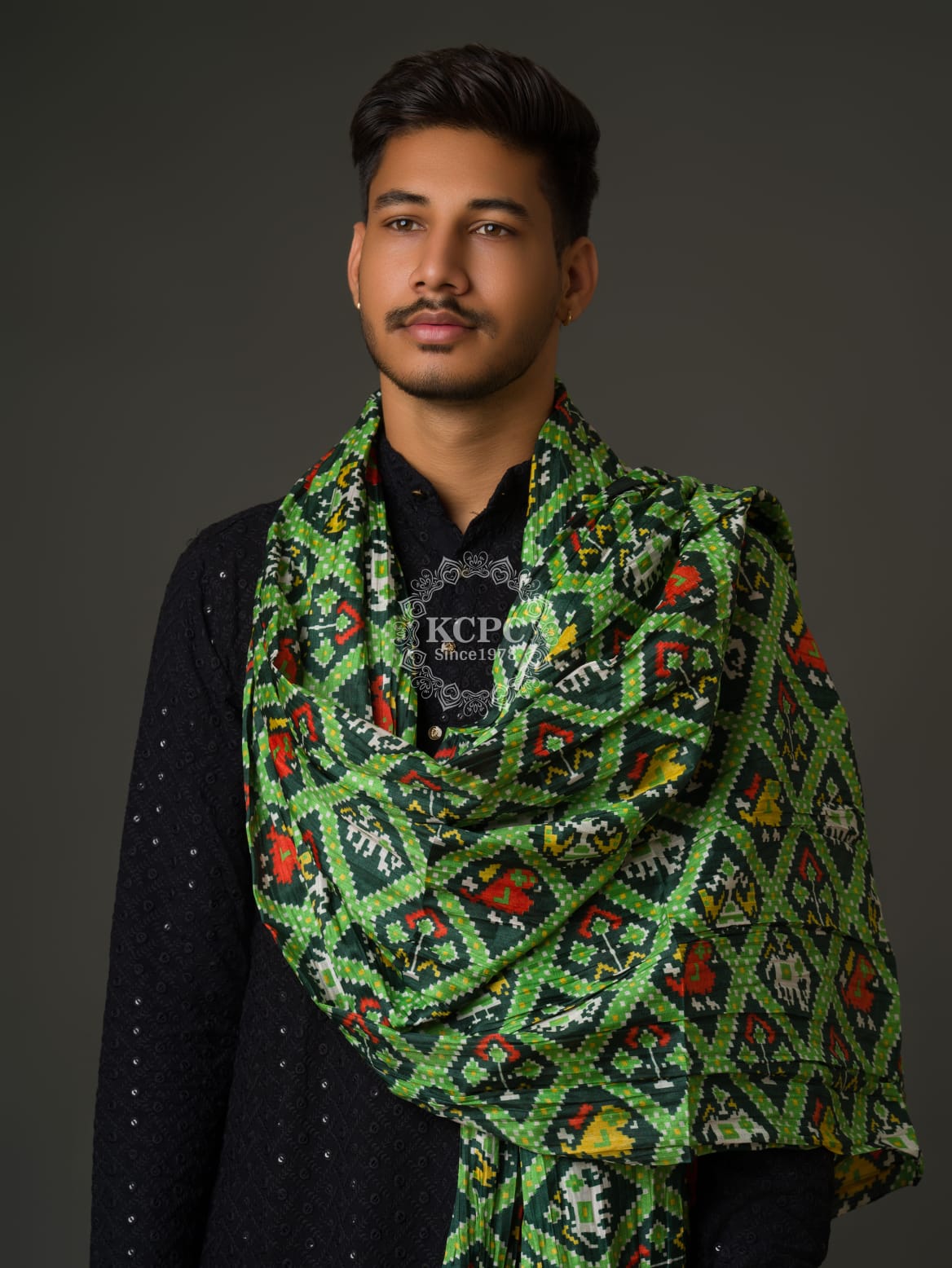 KcPc New Bhandhej Chinon Traditional Look DupattaRAY