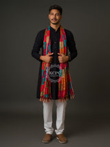 KcPc Bhandhej Chinon Multicolour Beautiful Gent's DupattaRAY
