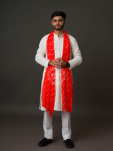 KcPc Orignal Handmade Chiffon Leheriya Gent's Dupatta