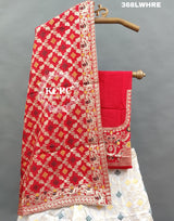 KcPc New Pure Dola Silk Banarasi Zari Lehenga Set BTU