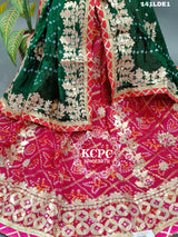 By Jaipuri Special LehengaWith Kota Doria Gotapatti Work 
