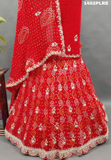 KcPc Pure Chinon Gotapatti Cutwork New Lehenga Set MAD