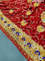 KcPc Latest Marwadi chunri Pure Georgette Bel ButiOdhna