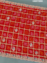 KcPc New Arrival Pure Gaji Silk Marwadi Peacock Style DuppataMNL
