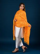 KcPc New Chinon Silk Bandhani Print DupattaRAY