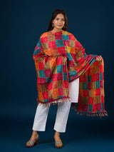 KcPc Beautiful Bandhej Chinon Multicolour DupattaRAY