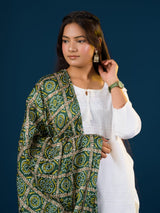 KcPc New One Bandhej Chinon Silk DupattaRAY
