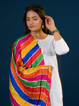 KcPc New Leheriya Chinon Colourful DupattaRAY