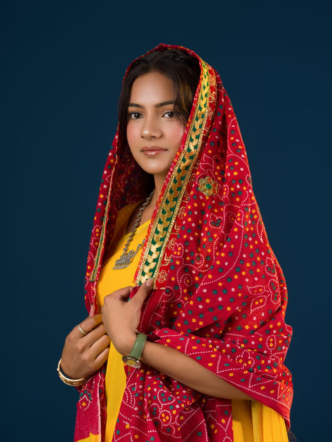 KcPc Pure Cotton Marwadi Fancy Chunri
