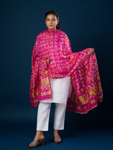 KcPc New BandhaniGharchola Dupatta Rani