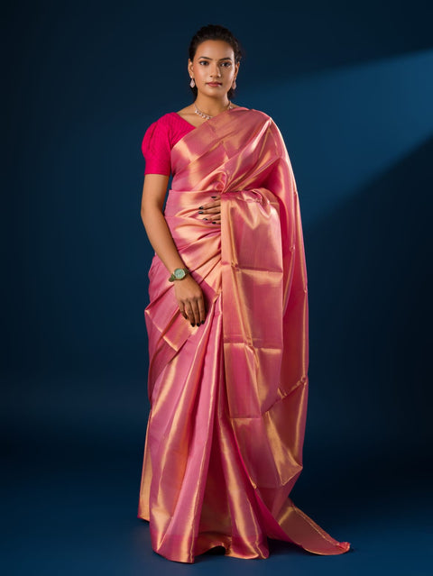 KcPc New Pure Tissue Silk Banarasi Zari kanjivaram Saree  KB