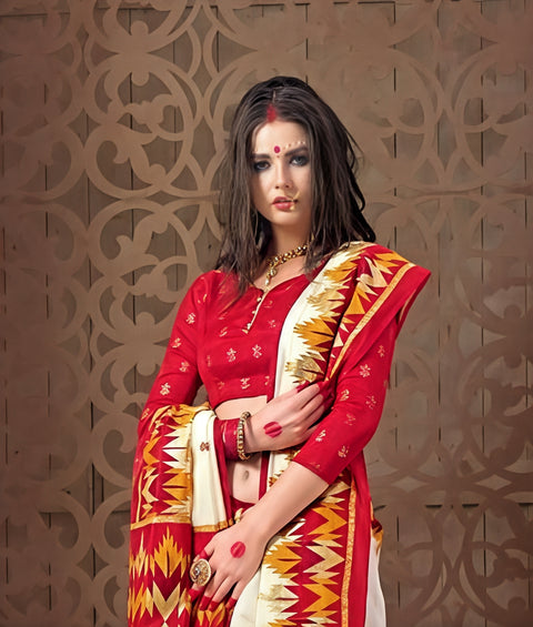 KcPc New Traditional Navratri Special Saree in Joya Silk   APL