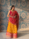 Buy Dola Silk Banarasi Meenakari Lehenga chunni Set Kcpc