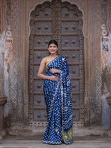 KcPc New Festive Wear Modal Silk Bandhani Saree with Cutdana EmbellishmentDWA