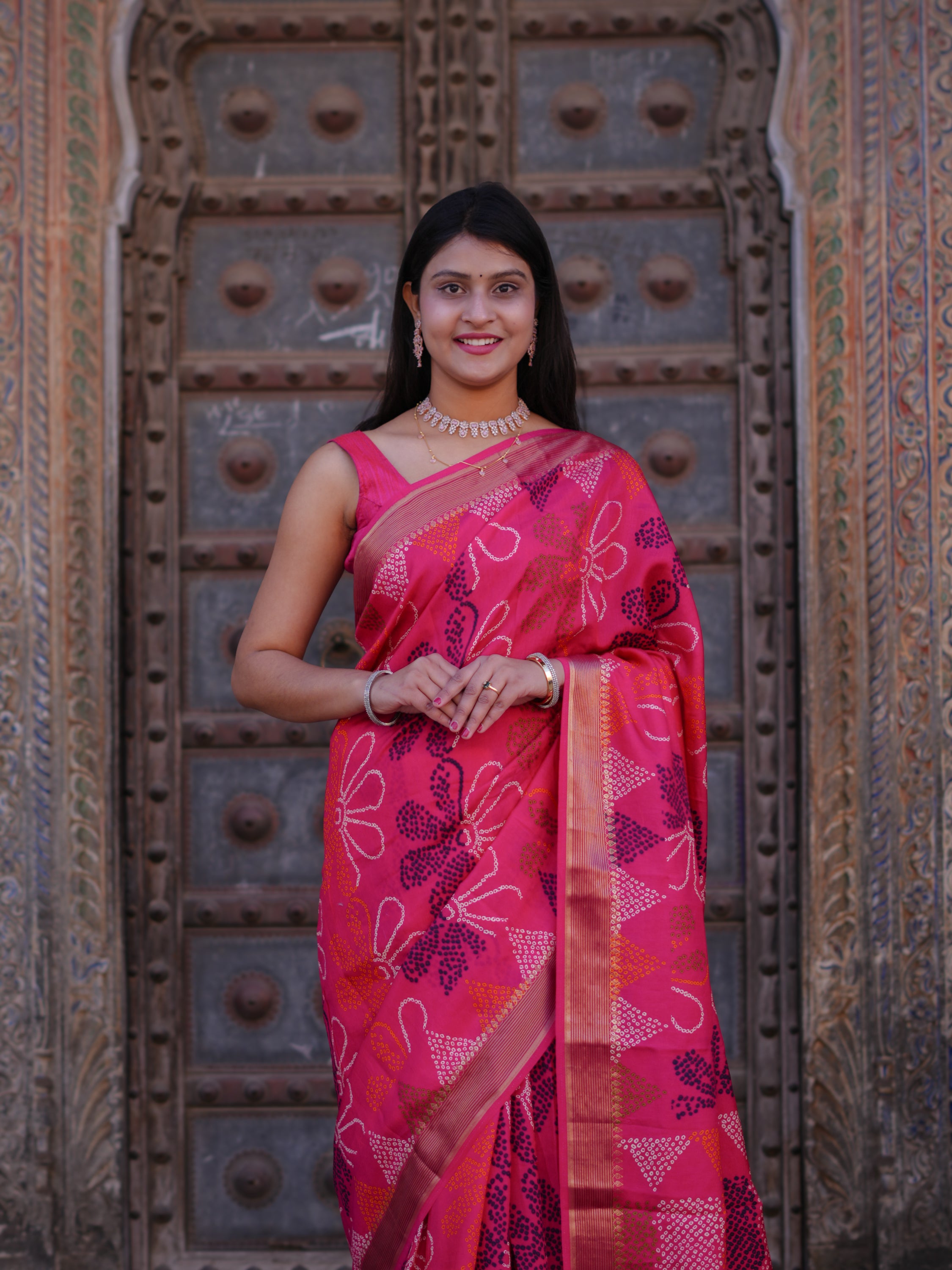 KcPc New Traditional Banarasi Munga Silk Saree with Elegant Zari BorderNITY