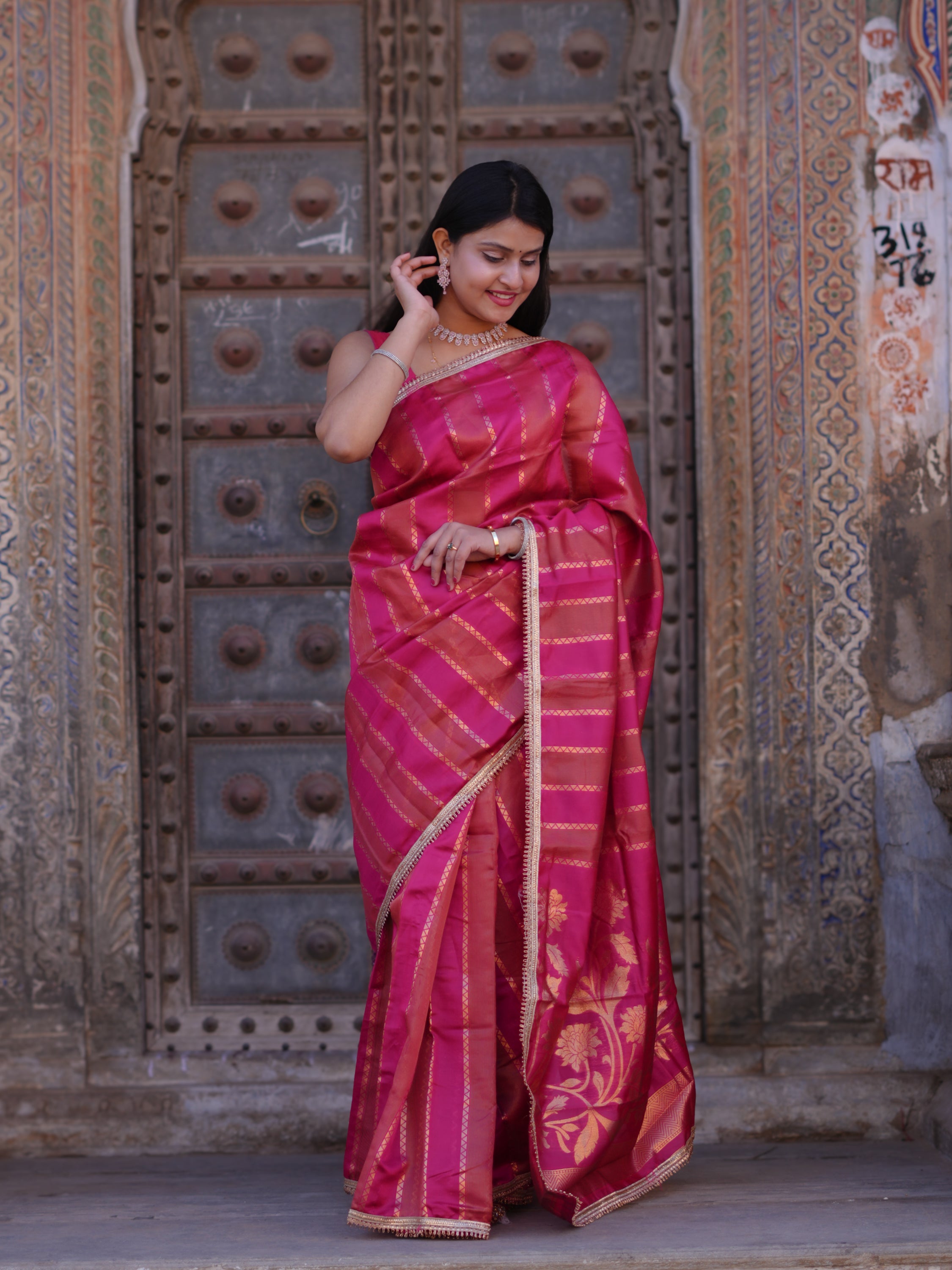 By New Royal Banarasi Inspired Saree KCPC