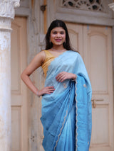 KcPc New Festive Munga Silk Saree Adorned with Cutdana Embellishments AMT