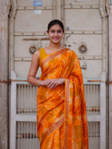 Buy New Elegant Banarasi Style Saree KcPc