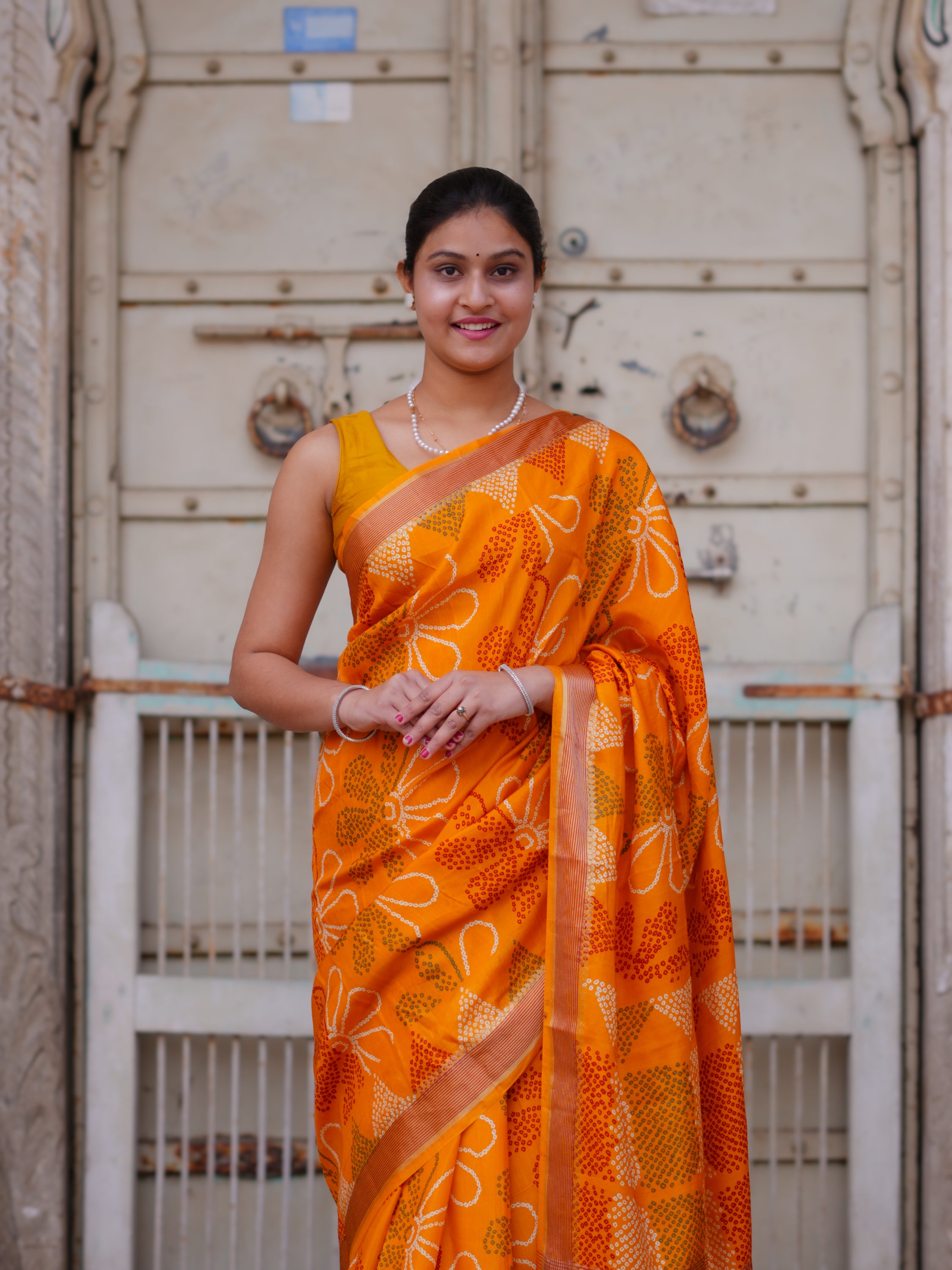 Buy New Elegant Banarasi Style Saree KcPc