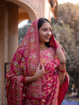 Buy New Minakari weaving Cut danaWork saree KcPc