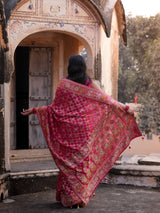 Buy New Minakari weaving Cut danaWork saree KcPc