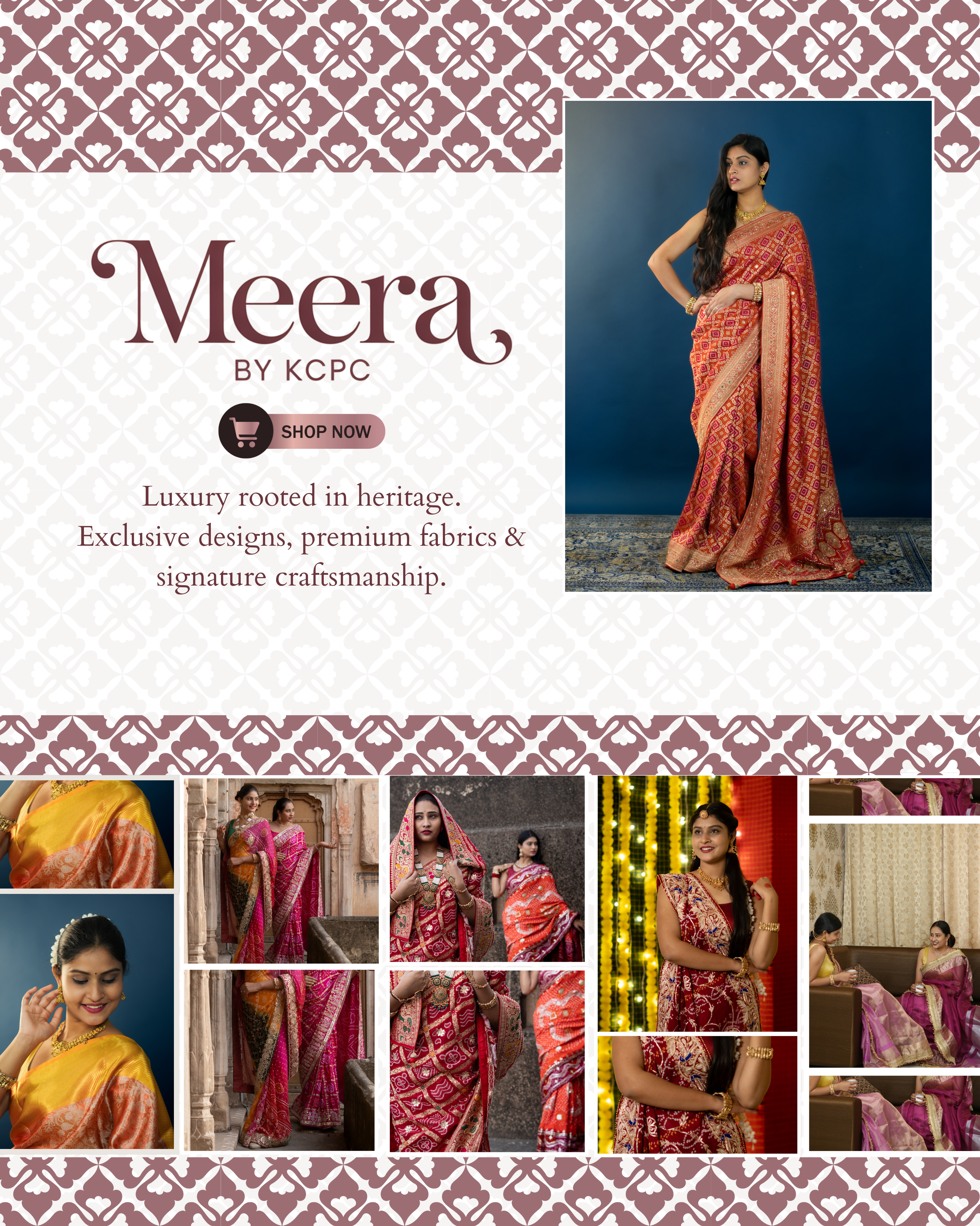 Meera By KCPC Premium Luxury Saree Collection | Exclusive Ethnic Wear Online