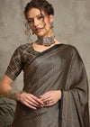 KcPc New Silk Ajrak Print Party Wear Saree APL