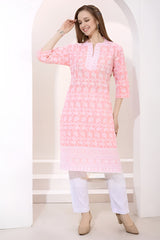 Buy New Elegant Chikankari Party Wear Kurti KcPc