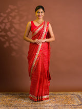 By Banarasi Saree WithFestive Wear