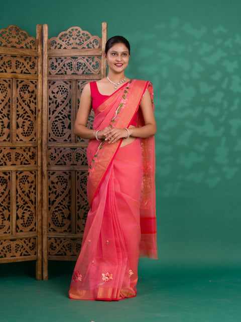 KcPc New Kota Doriya Banarasi Style With kashish work Saree SWA