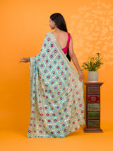 KcPc Elegant Georgette Casual Saree with Zari WeavingCHAND