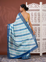 By Leheriya Saree With Party Wear