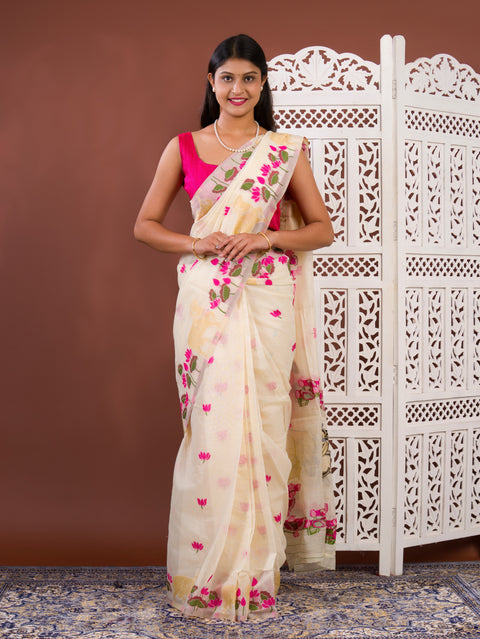 By Kalamkari Cotton Silk Saree with Party Wear Saree