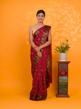 By Bandhani Saree With Wedding Wear