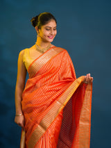 By Banarasi Style With Zari weaving Saree