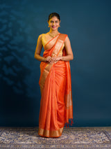 By Banarasi Style With Zari weaving Saree