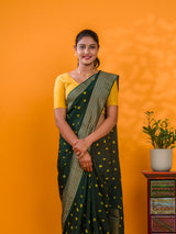 By Bandhani Saree With Traditional Wear