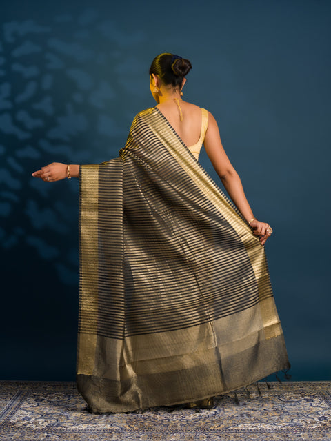 By Banarasi Style With Zari weaving Saree